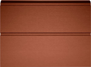 Сэндвич-панель L-гофр цвета RAL8014 (коричневый)