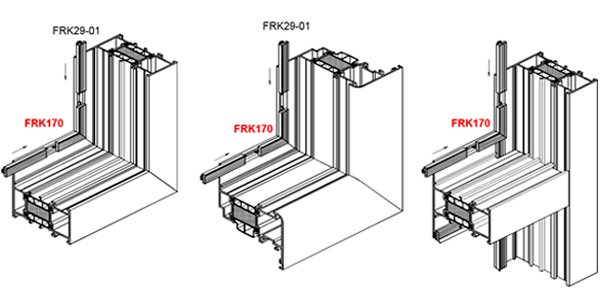 Схема установки EPDM-уголка FRK170