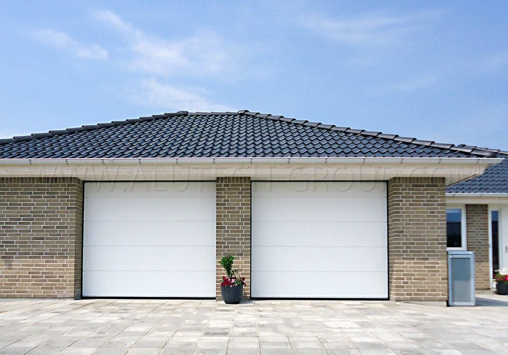 Modern Alutech Garage Door Colours for Large Space