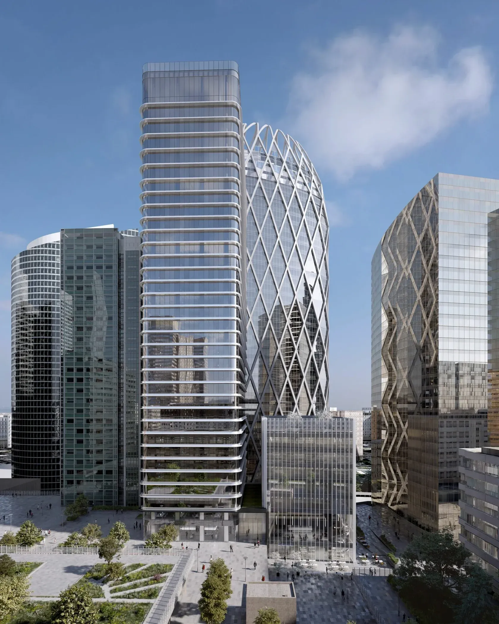 БЦ «Tour Aurore»