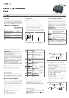 Модуль радиоприемника CU-A02