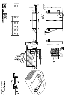 Чертеж подготовки приямка под платформу TL2 до 3000 мм (Модель S без ниши под гидроборт)