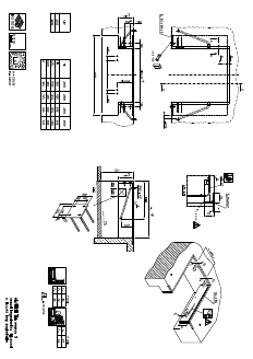 Чертеж подготовки приямка под платформу TL2 до 3000 мм (Модель S с нишей под гидроборт)
