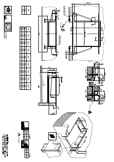 Чертеж подготовки приямка под платформу TL2 (Модель W IsoDock с полкой)