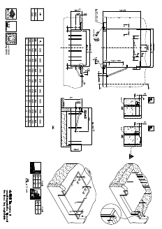 Чертеж подготовки приямка под платформу TL2 (Модель B без ниши под гидроборт)