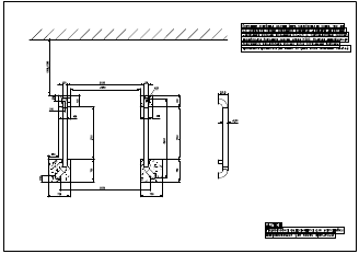 Чертеж установки направляющих для колес WG25