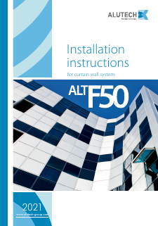 ALT F50 curtain wall installation manual