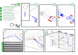 Инструкция по монтажу механизма разблокировки реечного электропривода