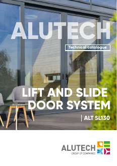 ALT SL160 Lift and Slide patio technical catalogue