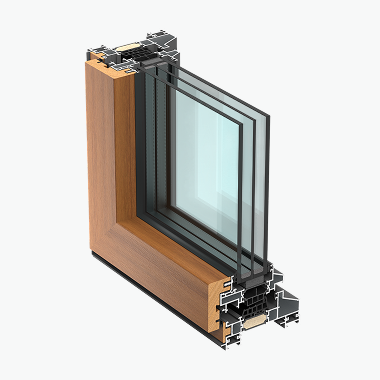 ALT W77 AW Slim — High-Performance Alu-WOOD Window