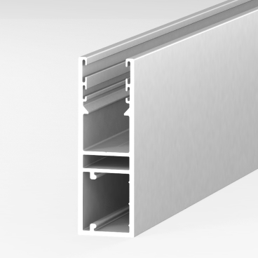 Guide rails for ALUTECH roller shutter garage doors