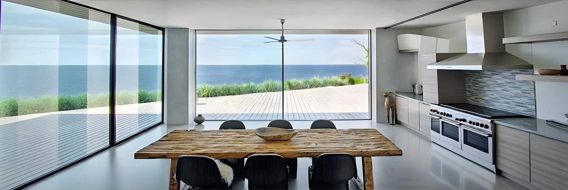 Object made of ALT SL130 Ultra SlimLine Lift-and-Slide and Sliding Patio Systems