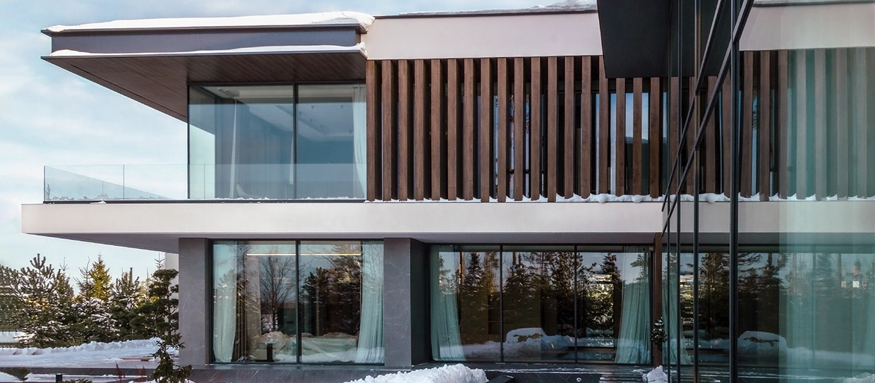 Частный дом в стиле хай-тек