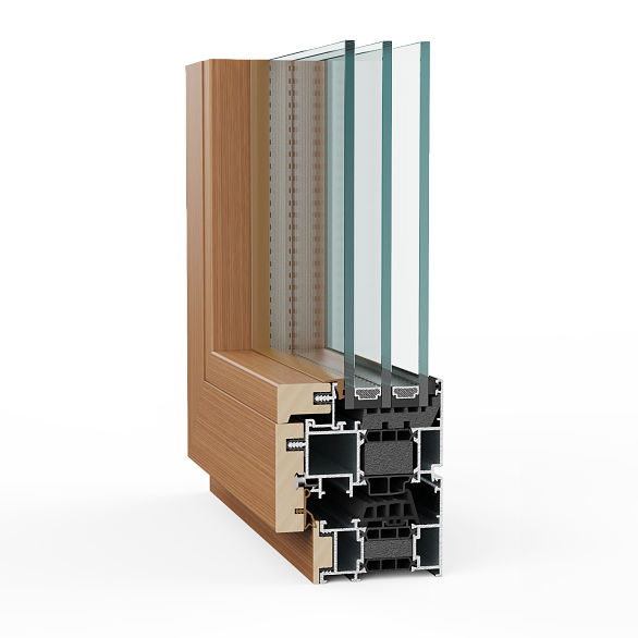 ALT W72AW Aluminium-wood windows