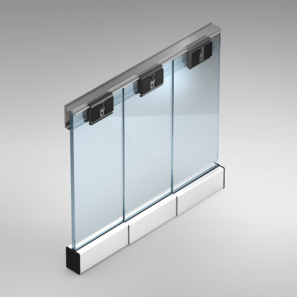 ALT115 Full glass interior partitions
