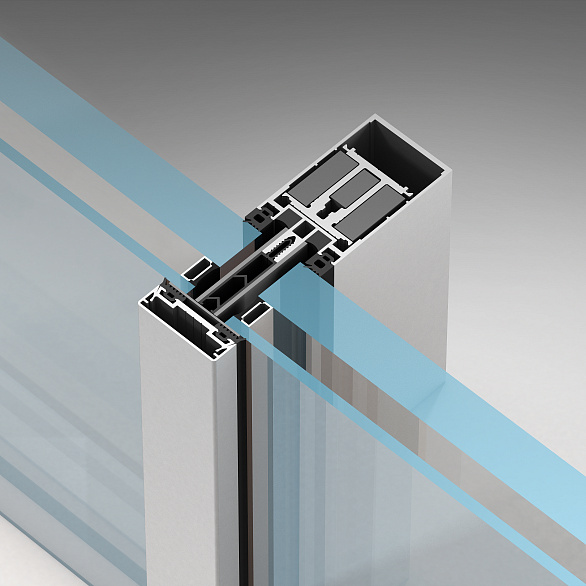 ALT F50FR Fire resistant curtain wall