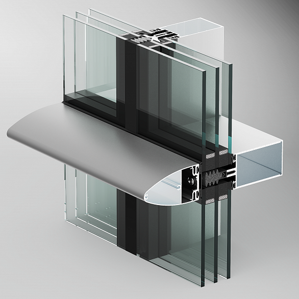 ALT F50HL/VL «Horizontal/Vertical line» curtain wall