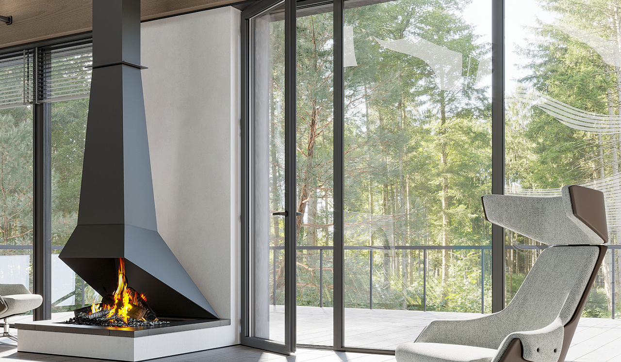 Открывание наружу